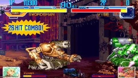 Cyberbots Swordsman combo