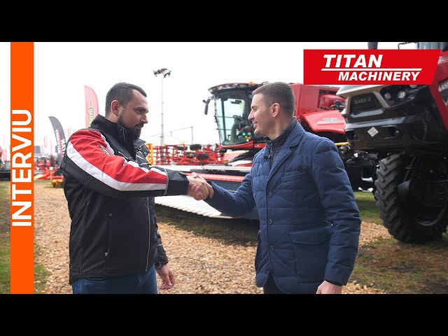 Titan Machinery și noua sa gamă de utilaje | Agraria 2024
