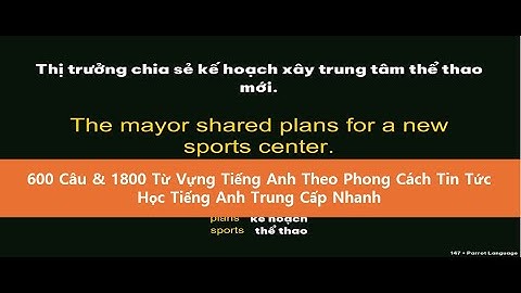 600 Câu & 1800 Từ Vựng Tiếng Anh Theo Phong Cách Tin Tức Học Tiếng Anh Trung Cấp Nhanh