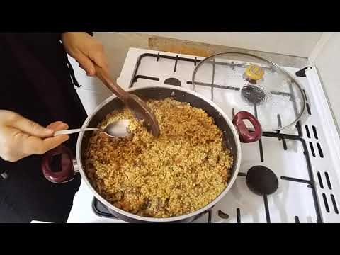 MANTARLI SEBZELİ BULGUR PİLAVI TARİFİ LEZZETLİ 💯👩‍🍳