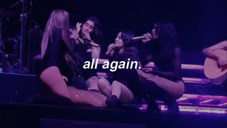 fifth harmony - all again (español)