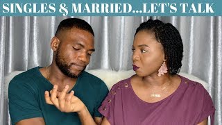 CAN LOVE BE ONE SIDED? Singles and Married Talk || TOLULOPE \& GBEMIGA ADEJUMO