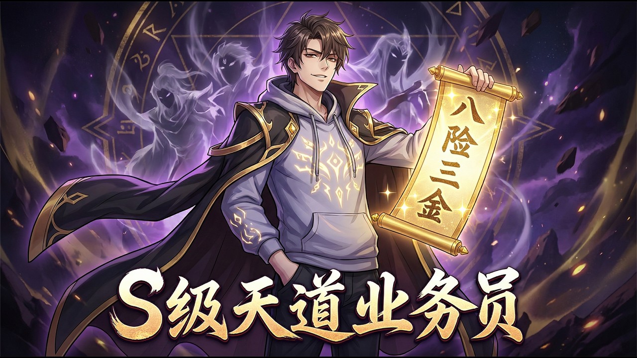 🔥連載中🔥 天道崩壞，末法時代降臨。陳秋然在無意中綁定了嚴重損壞的天道系統，失業社畜在八險三金的誘惑下化身反派魔頭，入侵(劃掉)騷遍諸天億界《S級天道業務員》EP1~53 #anime