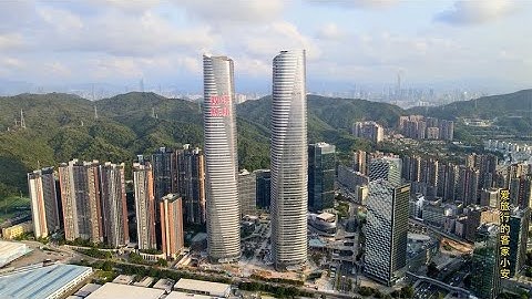 实拍国内最高双子塔，高369米投资150亿，太牛了