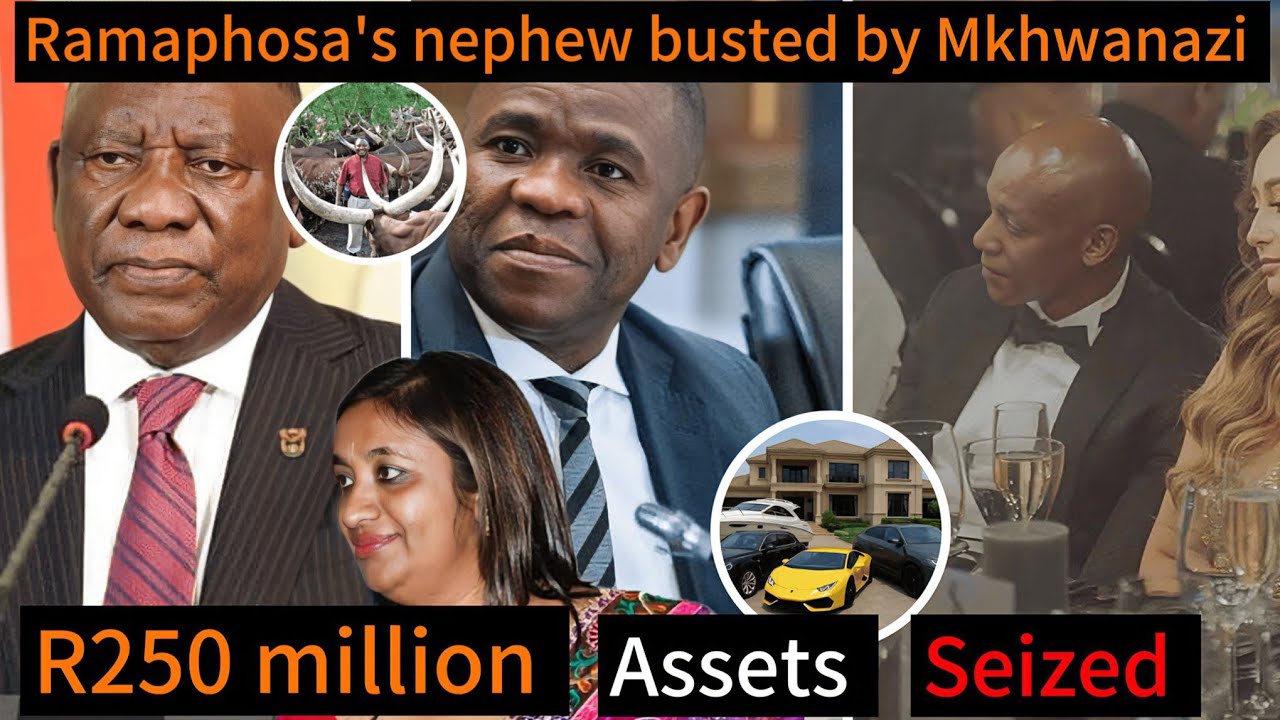 Полиция Южной Австралии арестовала племянника Рамафосы в связи со скандалом на 325 миллионов ранд...