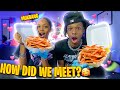 HOW WE MET *SEAFOOD MUKBANG* 🦀😍| PappiiQ