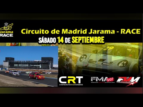 CRT Campeonato RACE de Turismos 3°prueba Sábado 14 de Septiembre 2024 Circuito de Madrid Jarama RACE