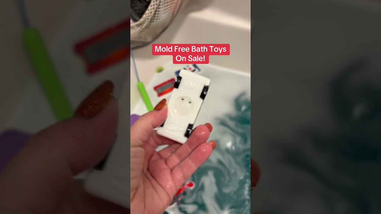 My kids love these bath toys and as a mom I don’t have to worry