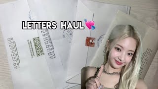 распаковка писем itzy&twice || letters haul💘