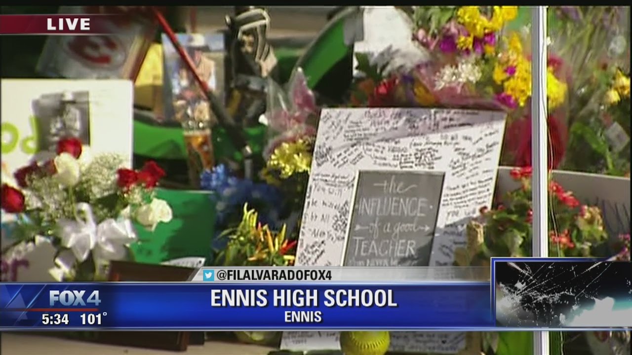students-remember-inspiring-ennis-teacher-killed-in-weekend-crash-youtube