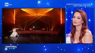 Le Esibizioni Di Andrea Delogu E Nikita Perrotti A Ballando - Domenica In 21122025