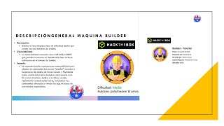 Hablemos Cyber – HTB Hackeando Maquina Builder - Español