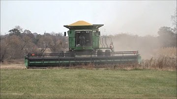 Double John Deere Combines 9870 STS & 9650 - Soybean Harvesting - Michigan #harvestchaser