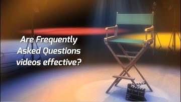 Are frequently asked questions videos effective? | Morrison Video Productions