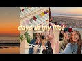 days in my life 🌱 melrose glossier store, beach with friends, shopping