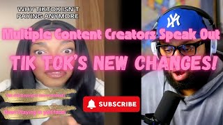 TikTok Stopped Paying Creators, NEW CHANGES HURTING CREATORS!!!
