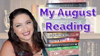 What I Read in August | Stats & Reading Wrap Up