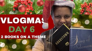 VLOGMAS 25 Day 6 | 2 Books on a Theme | RunwrightReads