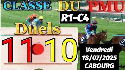 Pronostic PMU : Bases Solide du quinté du vendredi 18/07/2025 GRAND PRIX DE LA VILLE DE CABOURG