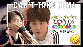 CAN'T TAKE HIM! (park jimin being the funniest member in bts | Reaction)