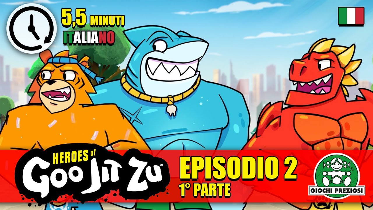 Giochi Preziosi | Goo Jit Zu Episodio 2, Prima Parte - ITALIANO 🇮🇹