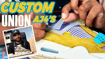 How to Customize Union Jordan 4s