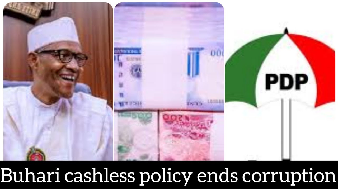 KUDOS: BUHARI DISMATLED BLOCKS OF PDP CORRUPTION WITH CASHLESS POLICY IN 8YRS