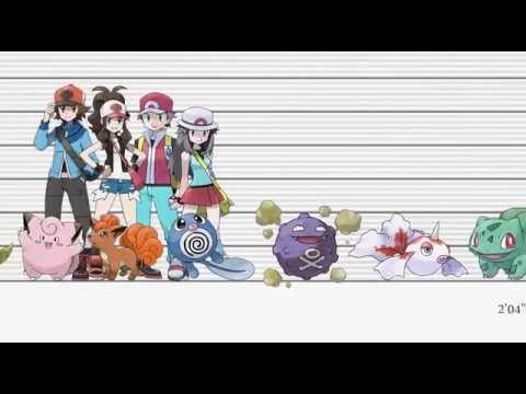 Pokemon Size Chart