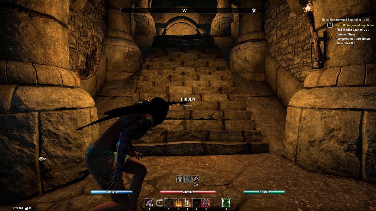 Elder Scrolls  Online underground sepulcher under 8 min