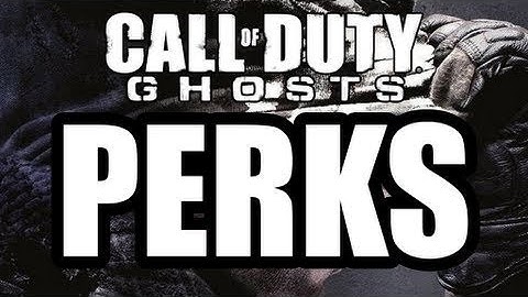 All Call Of Duty Ghosts Perks Explained! - Confirmed
