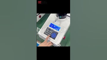 How to use HST-HV5/10/30/50Z Automatic Turret Vickers Hardness Tester?#vickers #hardnesstester