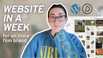 WEBSITE IN A WEEK VLOG | Adobe XD to WordPress