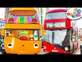 The Wheels On The Bus Go Round And Round Song - Wheels On The Bus - Nursery Rhymes And Kids Songs