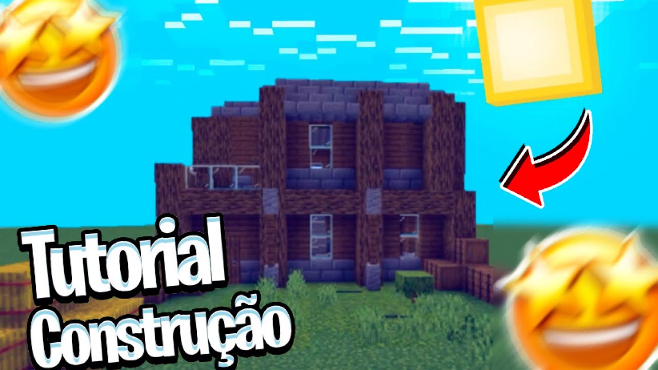 🏠Minecraft Tutorial | Como CONSTRUIR uma CASA MEDIEVAL simples PARA ...