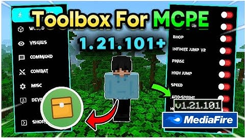 Toolbox 1.21.101 ✅💪🏻 For MCPE (Latest version) 🔥