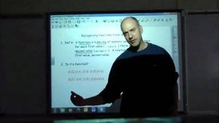 Recognizing functions from a graph/table