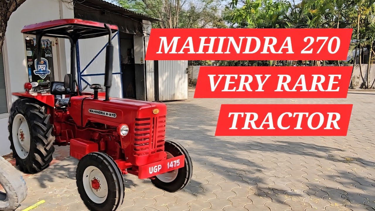 Very rare Mahindra 270 restoration by PB7MODIFIERS 