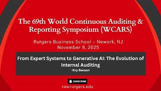 From Expert Systems to Generative AI: The Evolution of Internal Auditing | WCARS