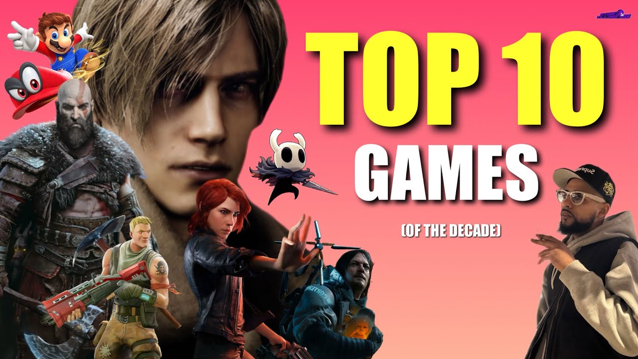 TOP 10 GAMES OF THE DECADE - YouTube