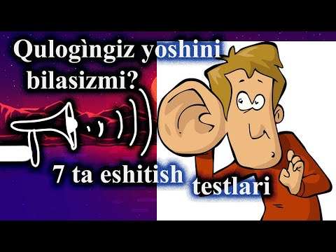 Video: Bolalardagi Fonemik Eshitishni Aniqlash Uchun Testlar