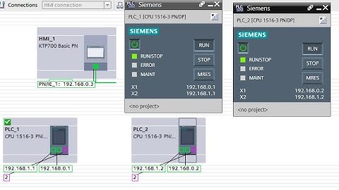 [Kết Nối 1 HMI KTP 700 Với Nhiều PLC S7-1200/1500 Khác Dự Án] 1 HMI With Multi S7-1200 Other Project