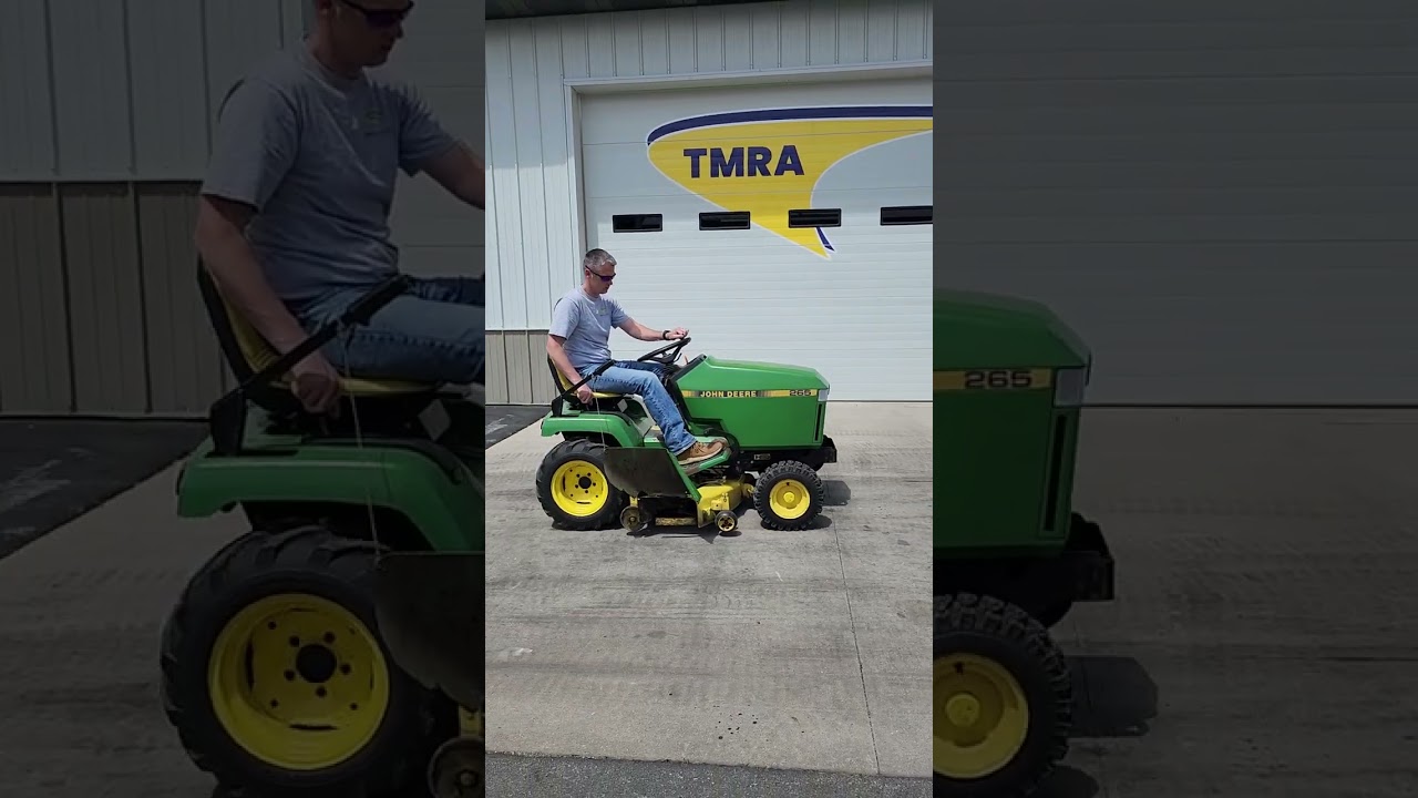 1990 John Deere 265 Garden Tractor for sale on the TMRA May 25-June 4, 2024 Online Auction