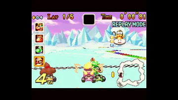 SNES Vanilla Lake - Mario Kart: Super Circuit Music (OST Videoclip)
