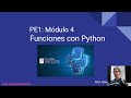 Funciones en Python Explicadas Fácil | PE1 Módulo 4