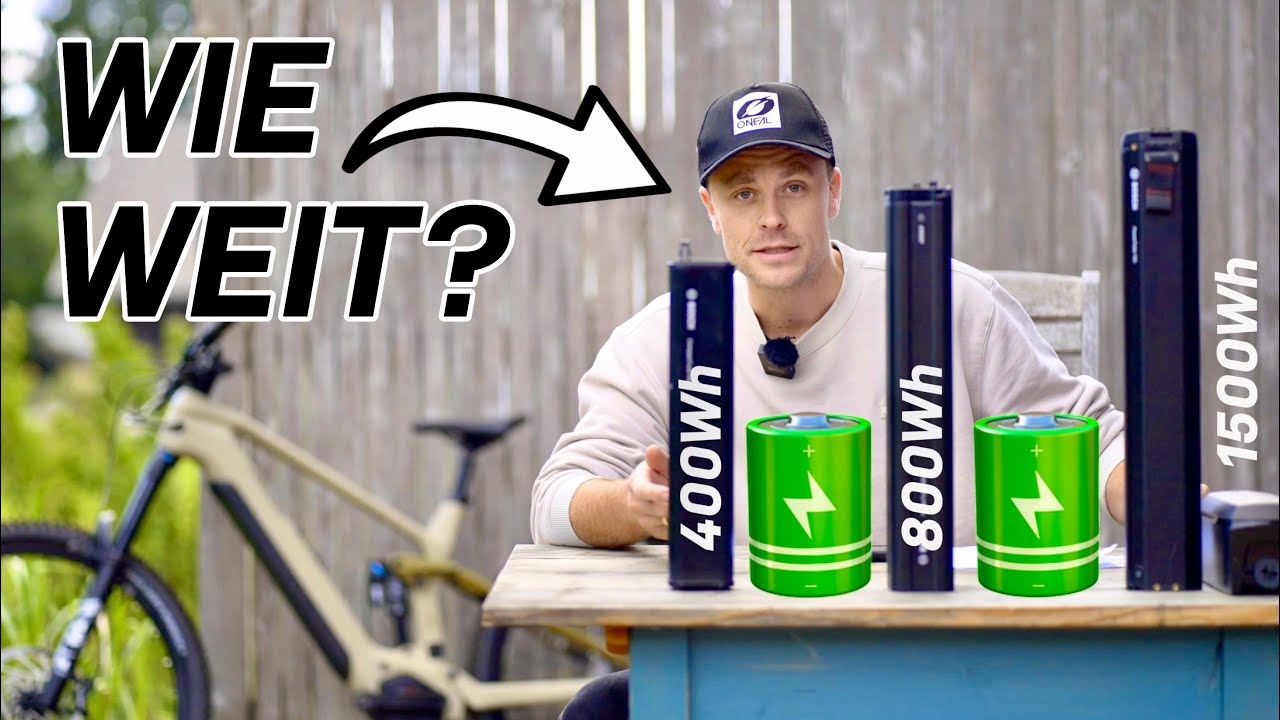 SO viel AKKU-Kapazität brauchst du wirklich! ✅ 🚴‍♂️ E-MTB/Bike Reichweite 400–1500Wh im Praxis-Test.