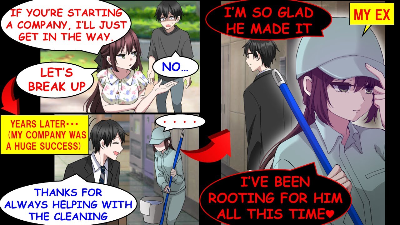 [Manga Dub] Got Dumped When I Started My Company, But She Had Secretly Been Supporting Me All Along.