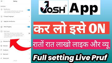 josh app video viral kaise kare | josh app me followers kaise badhaye |  josh app  | Tech mehul
