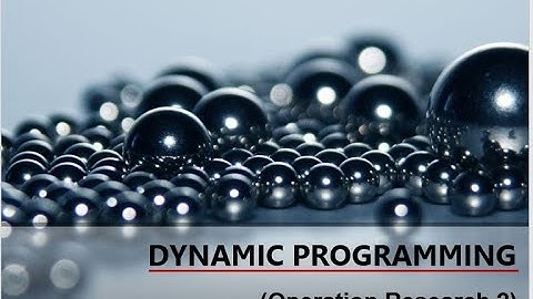 Pemrograman Dinamis - Deterministik (2)