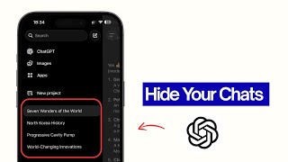How to Hide Chats in ChatGPT