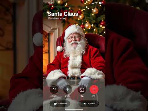 Santa Claus FaceTime Call  Incoming Call From Santa | Santa Fake Call